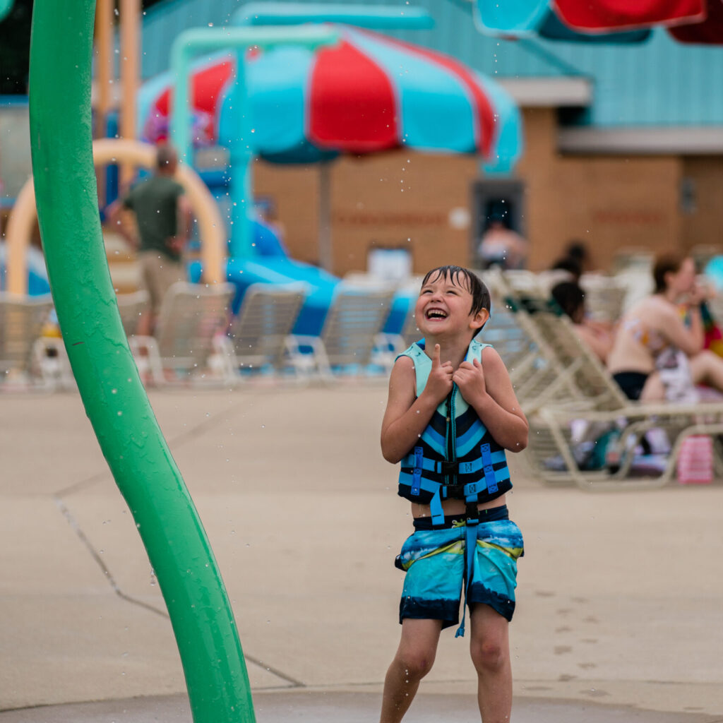 jeff aquatic center kids play feature